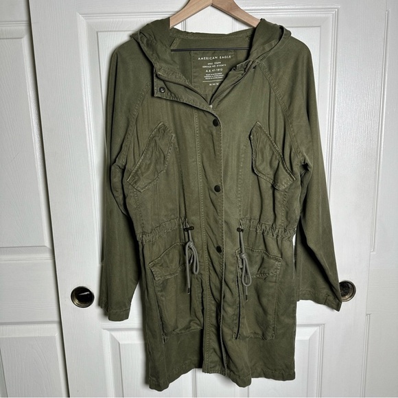 American Eagle Outfitters Jackets & Blazers - American Eagle Outfitters Utility Jacket Green